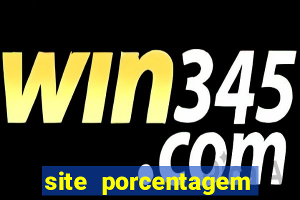 site porcentagem slots pg