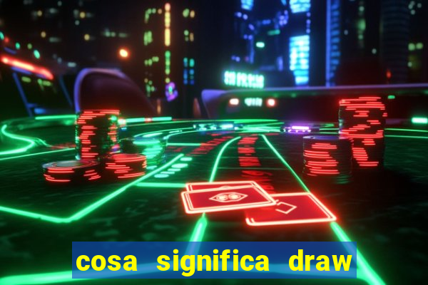 cosa significa draw no bet