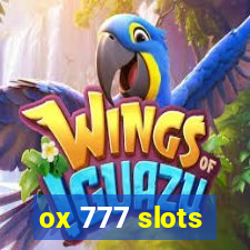 ox 777 slots