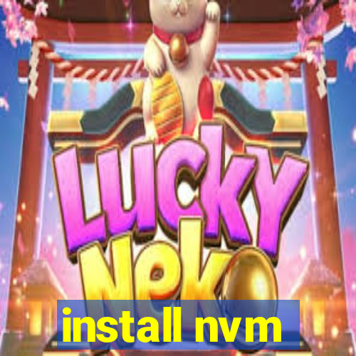 install nvm