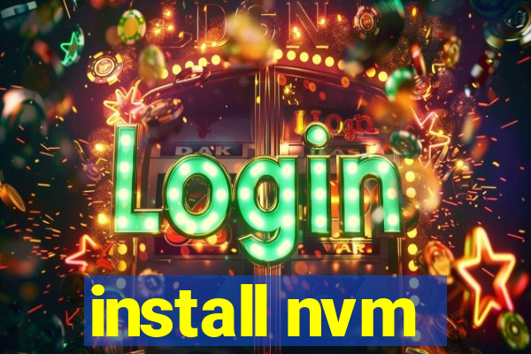 install nvm