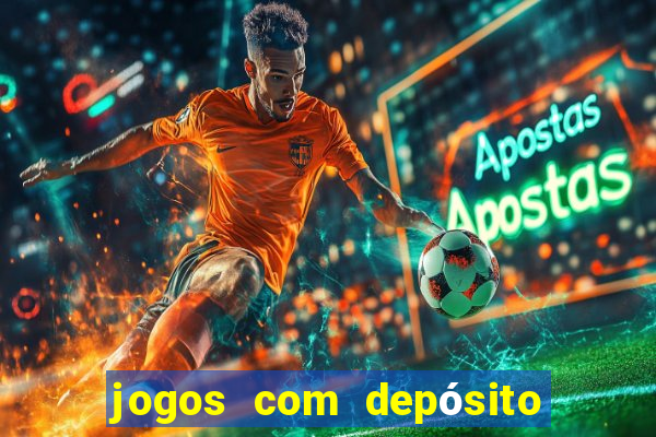 jogos com depósito de 50 centavos