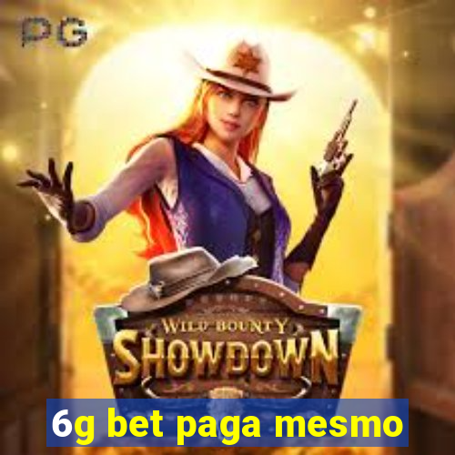 6g bet paga mesmo