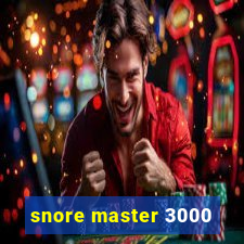 snore master 3000