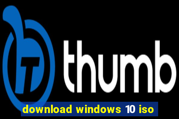 download windows 10 iso