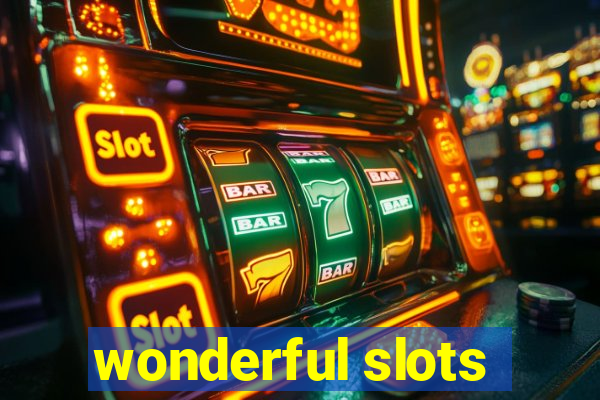 wonderful slots