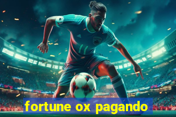 fortune ox pagando