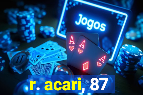 r. acari, 87