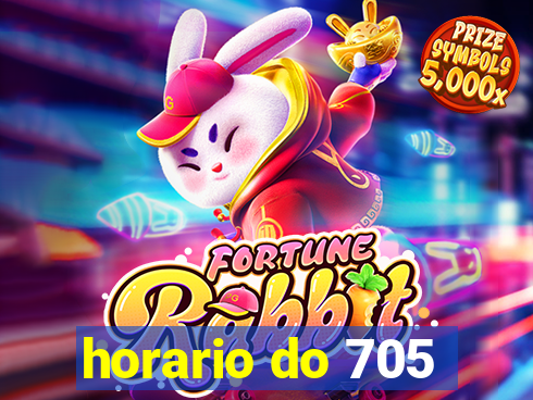 horario do 705