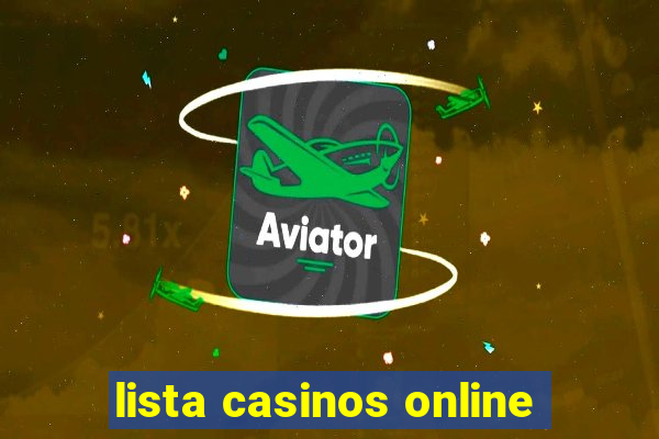 lista casinos online