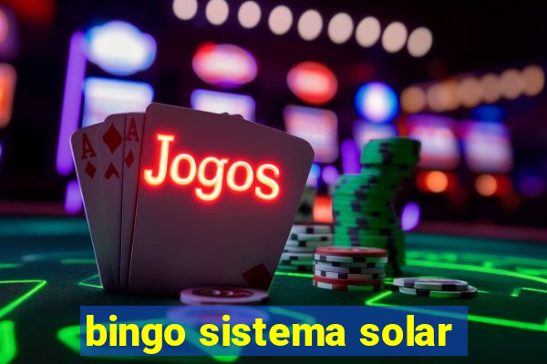 bingo sistema solar