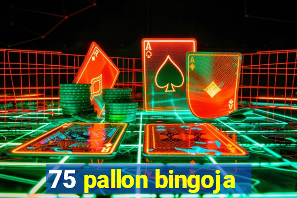 75 pallon bingoja