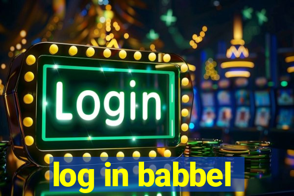 log in babbel