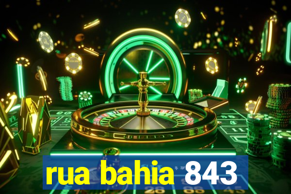 rua bahia 843