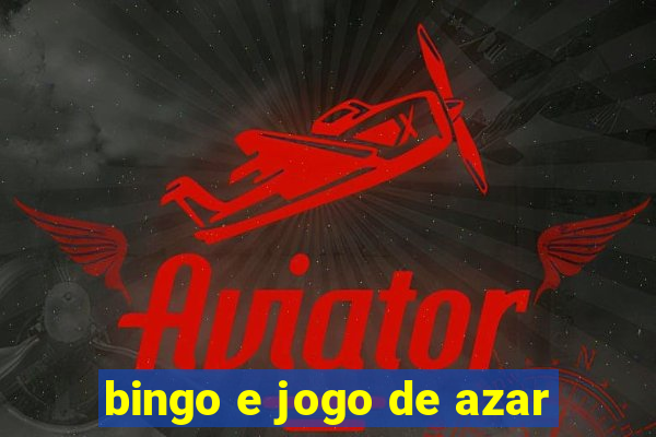 bingo e jogo de azar