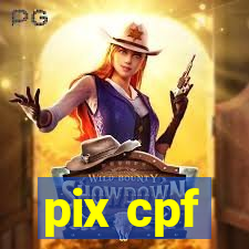 pix cpf