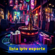 lista iptv esporte