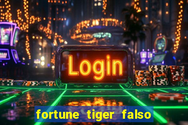 fortune tiger falso para brincar