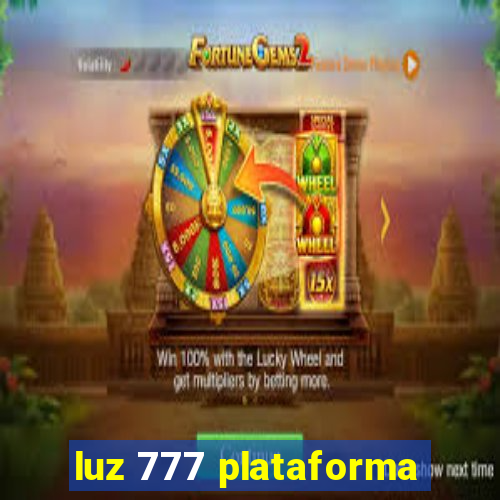 luz 777 plataforma