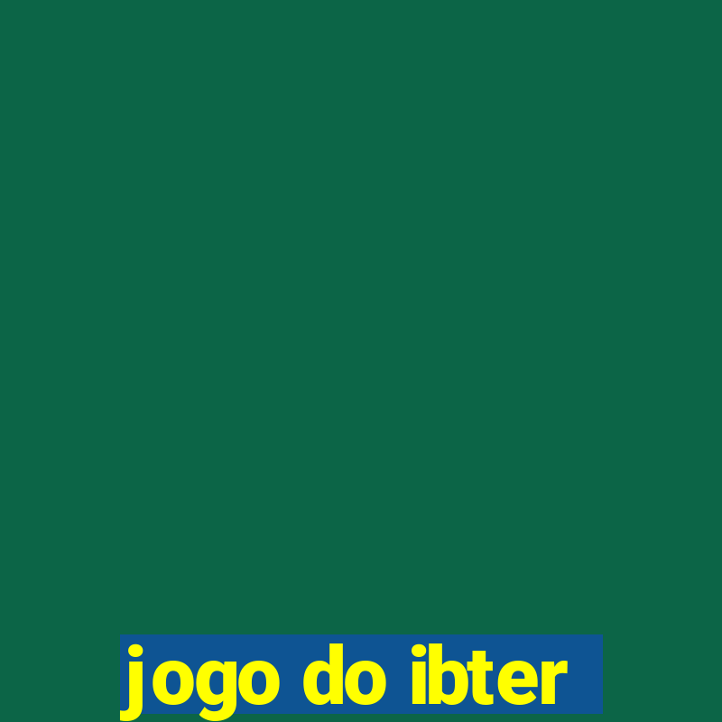 jogo do ibter