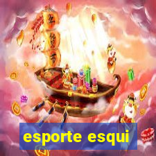 esporte esqui