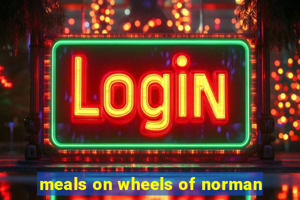 meals on wheels of norman