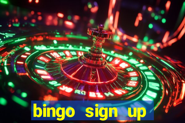 bingo sign up offers no wagering