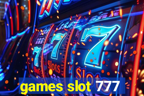 games slot 777