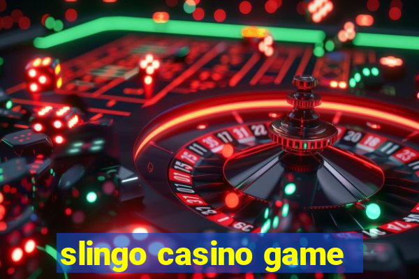 slingo casino game