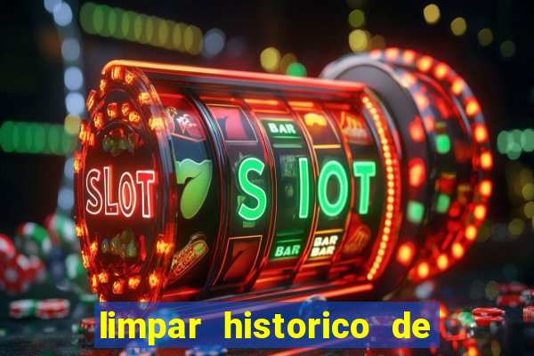 limpar historico de apostas bet365