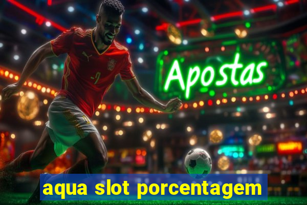 aqua slot porcentagem