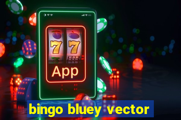 bingo bluey vector