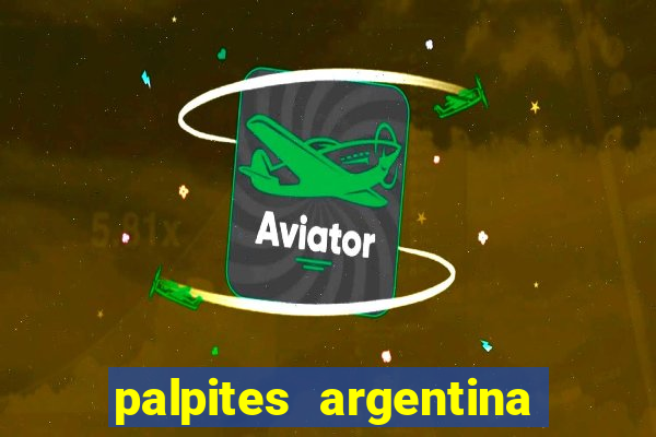 palpites argentina x equador