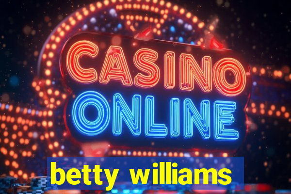 betty williams