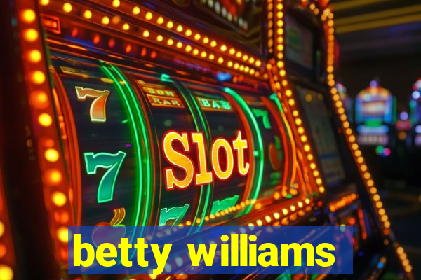 betty williams