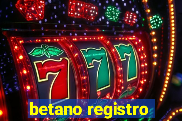 betano registro