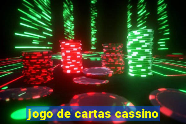 jogo de cartas cassino