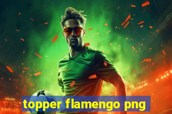 topper flamengo png