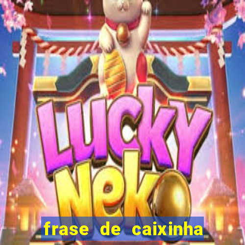 frase de caixinha de natal