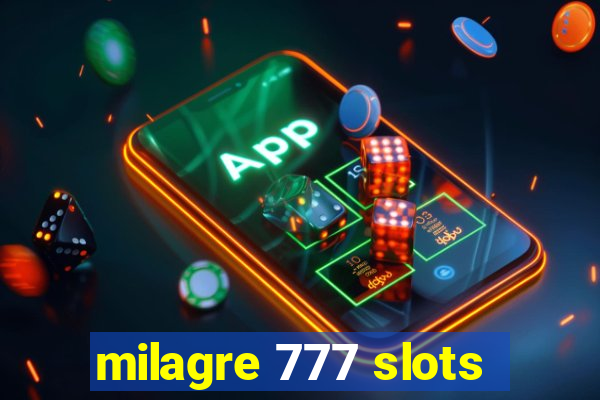 milagre 777 slots