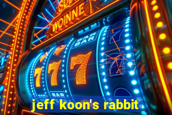 jeff koon's rabbit