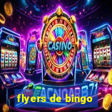 flyers de bingo