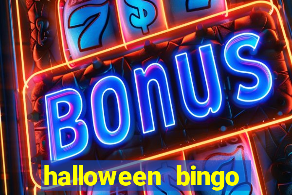 halloween bingo card maker