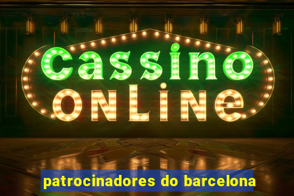 patrocinadores do barcelona