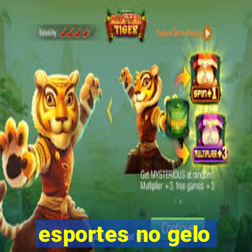 esportes no gelo