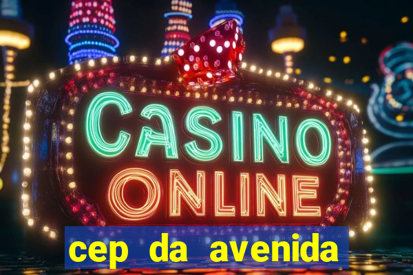 cep da avenida santos dumont