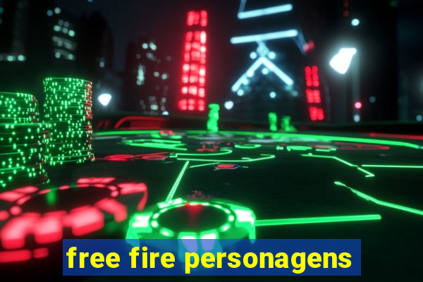 free fire personagens