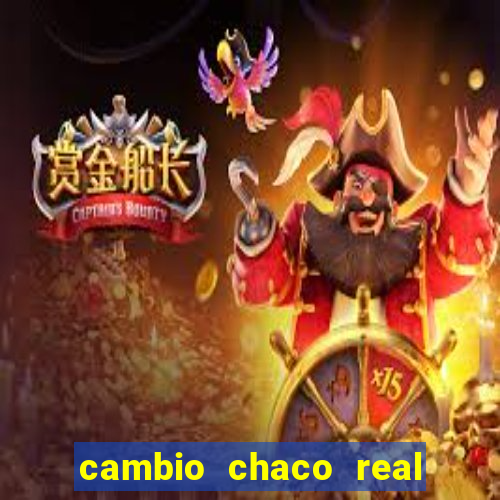 cambio chaco real en guarani