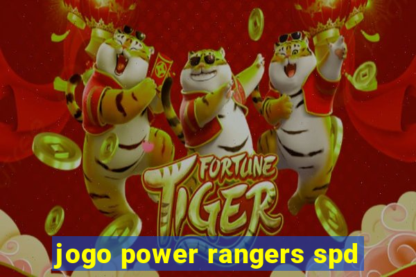 jogo power rangers spd