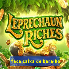 faca caixa de baralho